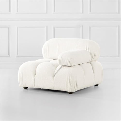 Sillón Modular Lounge Blanco Textil miniatura 4