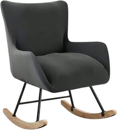 Genérico Funda Protectora Elástica Antideslizante Para Mecedora Balancín - Cubierta Universal Lavable, Protege Arañazos Y Manchas, Antiarrugas Gray B Genérico Funda Protectora Elástica Antideslizante Para Mecedora Balancín - Cubierta Universal Lavable, Protege Arañazos Y Manchas, Antiarrugas Gray B