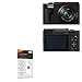BoxWave Screen Protector Compatible With Panasonic Lumix DC-ZS80 - ClearTouch Anti-Glare (2-Pack), Anti-Fingerprint Matte Film Skin