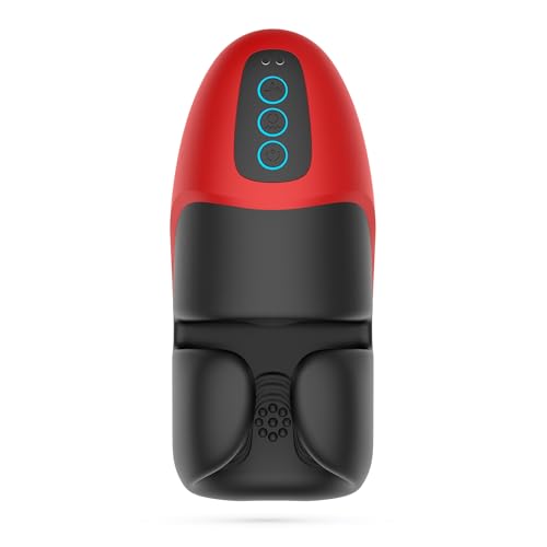 Masturbador masculino silicona medica vibrador ergonomico recargable