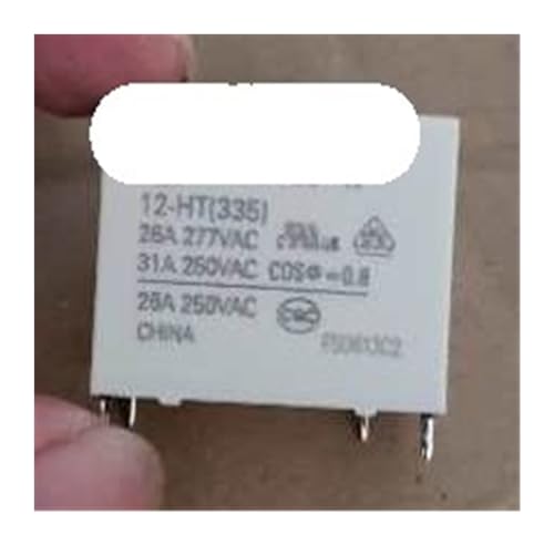 Relé HF161F-W 12-HT 12V para reparar placas de electrodomésticos con fallos de encendido