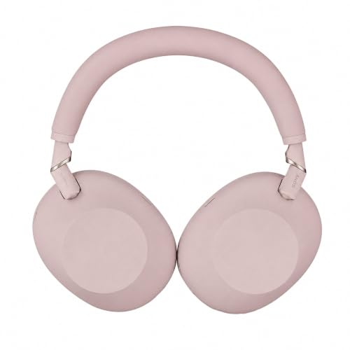 Image of Sony WH-1000XM6 Wireless Noise Canceling Headphones (Pink) Bundle