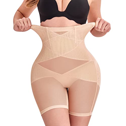 Bingrong Braga Faja Pantalón Reductora Mujer Abdomen Cintura Alta Shapewear Braguitas Moldeadora Invisible Barriga Levanta Glúteos Fajas Reductoras Mujer Moldeadora Ropa Interior Body Shaper