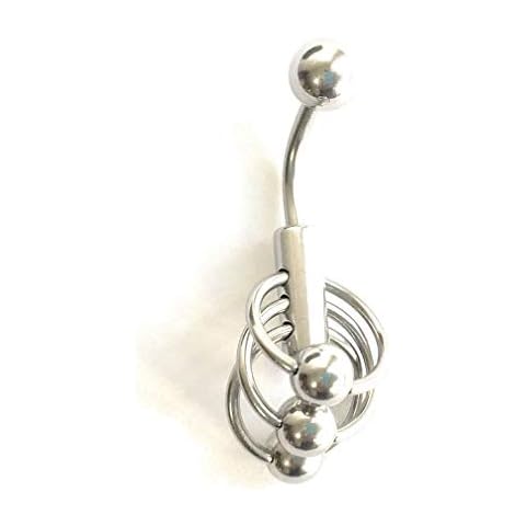 NAVIKO 14g TAP Dancer Barbell for VCH Piercing Cover
