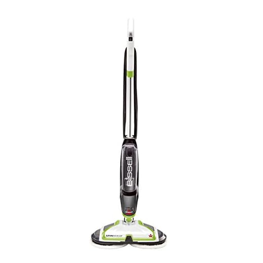 BISSELL Spinwave Powered Hardwood Floor Mop and Cleaner, Green Spinwave