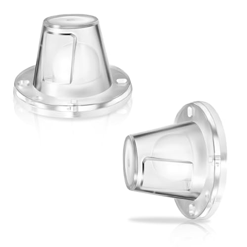 PIHIL Boat Scupper Drain Valve Self-Bailing Ball, 2 Pack, Fits 3/4" to 1-1/2" Marine Drain Holes, One-Way Automatic Drain Valve Replaces Old Flapper Scuppers,Compatible with Most Boat Models