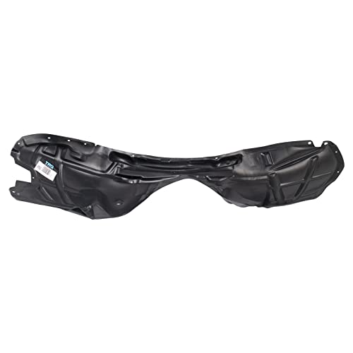 Image of TRQ Front Driver and Passenger Side Inner Fender Liner Set Compatible with 2015-2023 Dodge Challenger