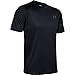 Under Armour Men's Velocity 2.0 Short Sleeve T Shirt, (001) Black / / Pitch Gray, Large