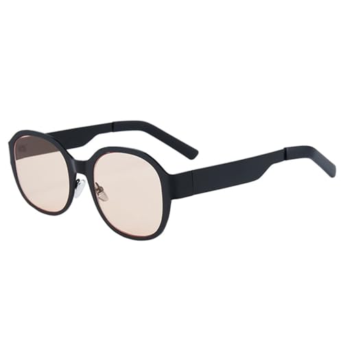 Lunettes de soleil ovales vintage MUTYNE nuances de mode punk métal UV400