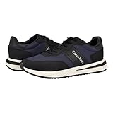 Calvin Klein Men's Paters Loafer, Black/Navy, 11