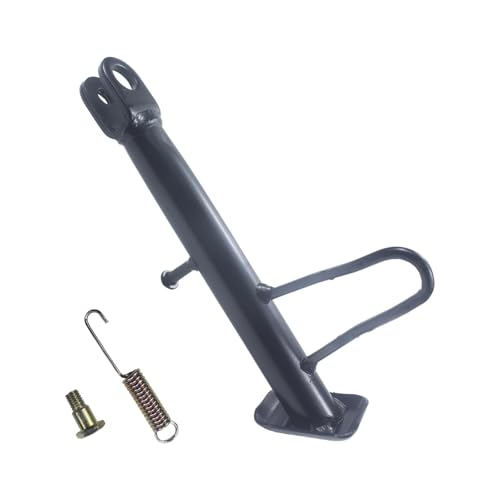 Béquille moto inox antirouille ultra résistante pour scooter et pit bike 16cm