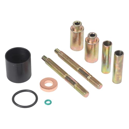 Lecreatekit Kit de fixation et de joint d'injecteur 10 pièces pour Renault Trafic Laguna pour Opel pour vivaro pour Movano 2.2 2.5 dCi Moteurs OE 8200553118 7703062072