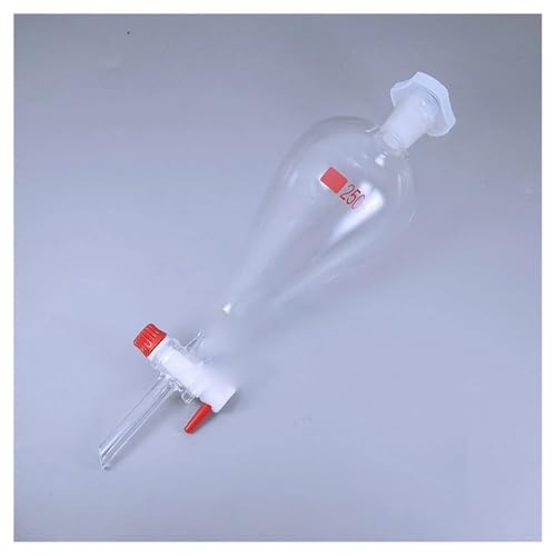 Ampoule à décanter en verre borosilicaté 30ml à 1000ml avec robinet PTFE