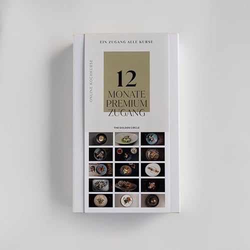 THE GOLDEN CIRCLE · Premium Zugang 12 Monate · Kochkurse von Sterneköchen · Streaming Abo mit über 100 Folgen und Rezepten