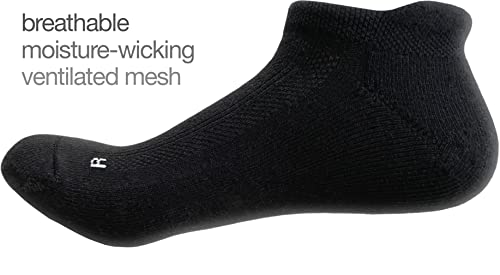 SOL3 Men's All-Day Cushion Socks - Pack of 3 - No Show Athletic Running Performance Ankle Socks4