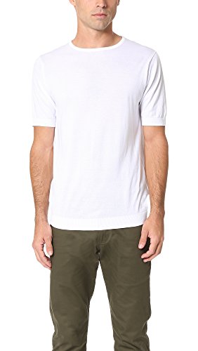 John Smedley Belden Maglione, Bianco, XL Uomo