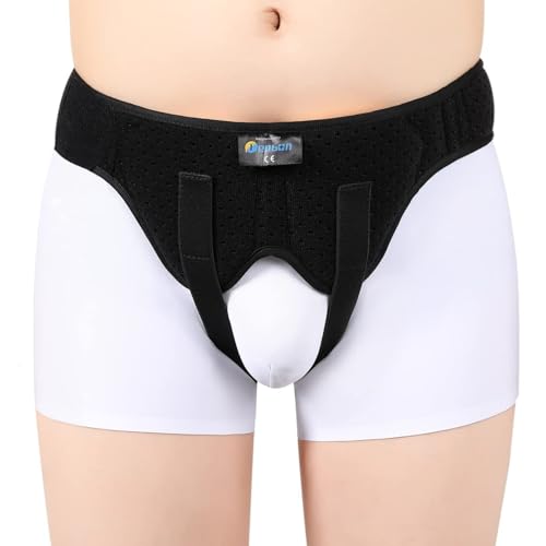 Tenbon Ceinture Herniaire Réglable avec Coussinets