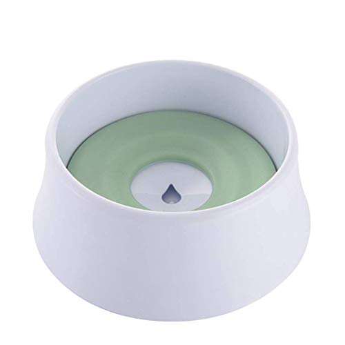 Futternapf für Hunde, kein Verschütten, langsames Wasser, Anti-Staub, Anti-Chocking Napf für Katzen grün Cover