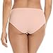 PUMA Womens Cheeky Underwear – Lightweight Seamless Bikini Underwear for Women, 4-Pack - Large