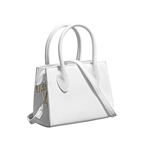 Image of Small crossbody tote bags for women faux leather cute clutch mini purses and handbags