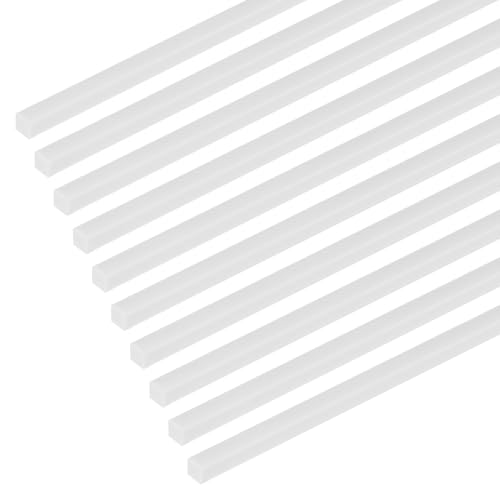 Barres carrées en plastique ABS pour créer vos décors de table à sable