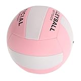 NULYLU Soft Volleyball for Indoor and Outdoor Sports Training Elastic Design for Superior and Practice Sessions for Beginners and Adults