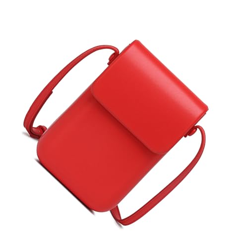 Women Man Cellphone Shoulder Bag Vertical Messengers Bag Phone Pouches PU Leather Crossbody Everyday For Daily Women Phone Po
