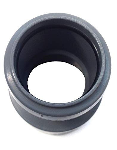 FLOPLAST 50mm x 32mm Grey Pushfit Waste Pipe Reducer - Pack of 2 - Image 2