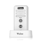 Wireless Intercom Doorbell Chime with 1/2 Mile Range Rechargeable Battery, an Additional Indoor Unit for Expanding Wuloo Doorbell System(Only Indoor Unit, CAN NOT Work Without Outdoor Unit)