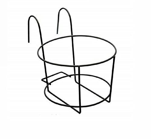 MACA FIORIERA FERRO TONDA CM. 25 NERA