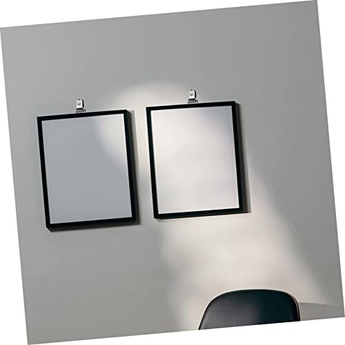 Image of SEWACC Picture Hanging Kit 80pcs Silver Photo Frame Hooks Home Hardware Set for Frame Picture Hanging Tool Kit