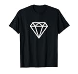 Diamond Black Tshirt Black Graphic Tee Men Cool Shirts Black T-Shirt