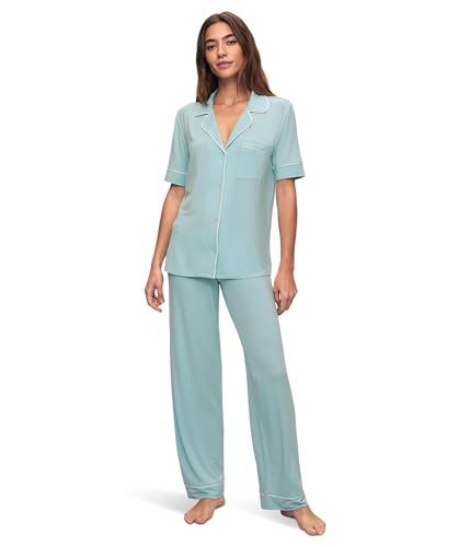 Image of Eberjey Gisele Short Sleeve Pant PJ Set
