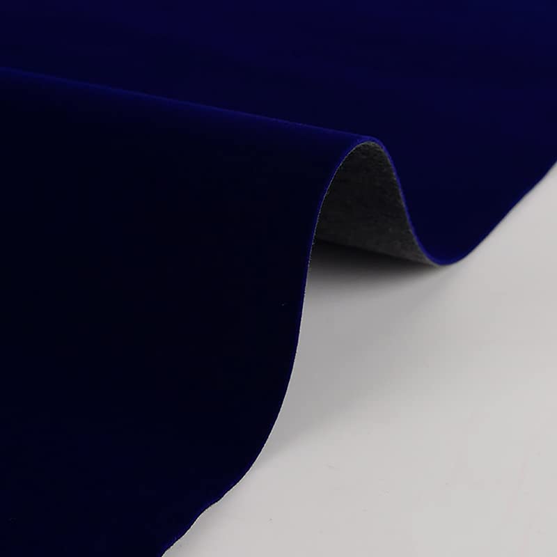 Tissu Velours Bleu Adhésif : Protégez et Doublez vos Coffrets