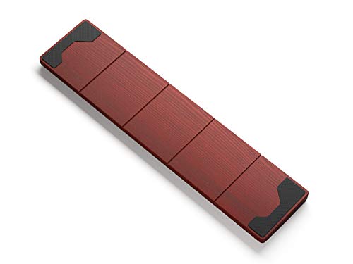 Image of Glorious Gaming Wooden Wrist Rest - Full Standard Size - Brown - Mechanical Keyboard, Wood Ergonomic Palm Rest| 17.5x4 inches /19mm Thick (GV-100-BROWN)