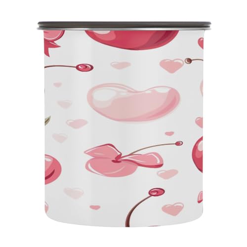 Contenedor hermético para café al vacío Qilmy 900ml acero inox