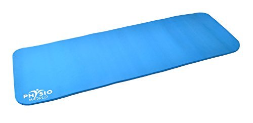 Exercise Mat NBR Fitness Mat - Multi Purpose | 183cm x 60cm x 10/15mm | For Pilates, Sit-Ups, Planks, Stretching, Push-ups, Home, Gym - Perfect for Men, Women & Kids