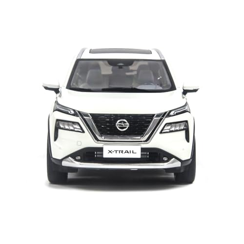 Auto a escala 1:18 X-Trail minicar 2022 blanco miniatura 2