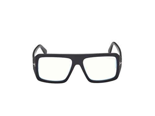 TOM FORD Unisex FT5903-B Lunettes de Soleil, Matte Black, 54