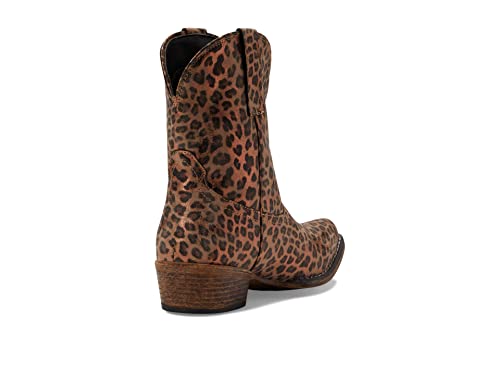 Image of ROPER Womens Ingrid Floral Metallic Snip Toe Casual Boots Ankle Low Heel 1-2 inch