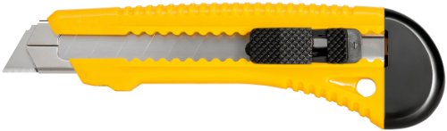 Preisvergleich Produktbild Cuttermesser Mehrzweckmesser mit Abbrechklingen Plastik mit Metallführung