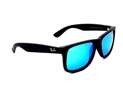 Ray Ban RB4165 622/55 Black/Blue Mirror 55mm Sunglasses3