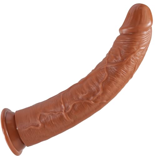 Gros pénis en silicone de 38,4 cm pour combler le manque de plaisir profond