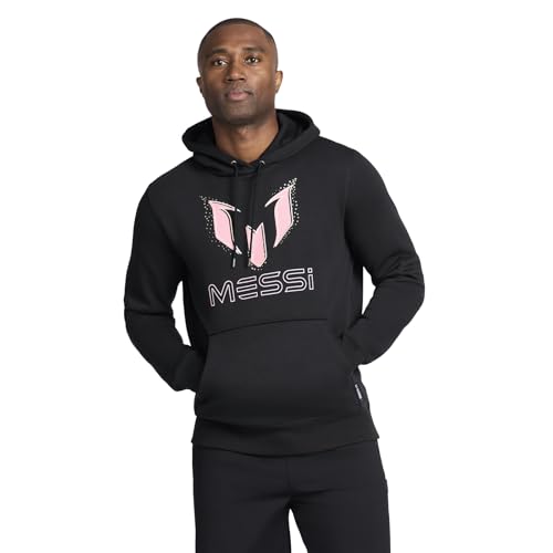 Mens MESSI HOODIE, STRETCH LIMO, XL