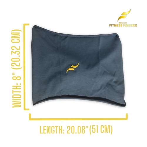 Image of Organic Fitness Fabrixx - Premium Gym Headband Made with Organic Cotton, Sweatband Headband with a Stylish Twist for Men and Women