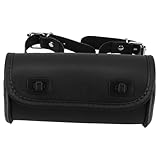 BUGUUYO オートバイフォークバッグ 耐水性 フロントフォーク取り付け 収納ポーチ レトロデザイン 電動自転車 対応 多用途ツールバッグ