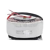 1pcs Copper Toroidal 600W 600VA Input Voltage AC220V/AC110V Output Voltage 110V 70V 48V 24V 12V Ring Transformer(Input AC230V,AC35V-0-AC35V)