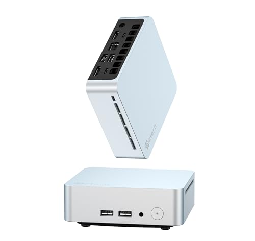 Getorli�~�jpc Ryzen 5 3550H���� mini pc�b16GB DDR4�{1TB SSD�b�ő�4TB�g���b3��ʏo�͑Ή��bWiFi6�EBluetooth5.3�bHDMI×2/Type-C���� �R���p�N�g�~�jPC����Ɩ��E4K����Đ��E���C