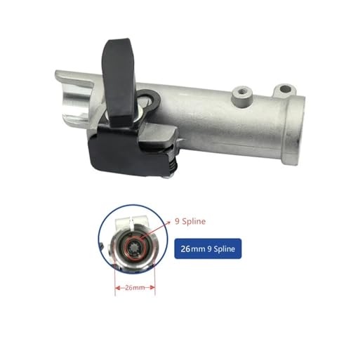 Pince de jonction 26mm 9 cannelures anti-vibration pour débroussailleuse - 4