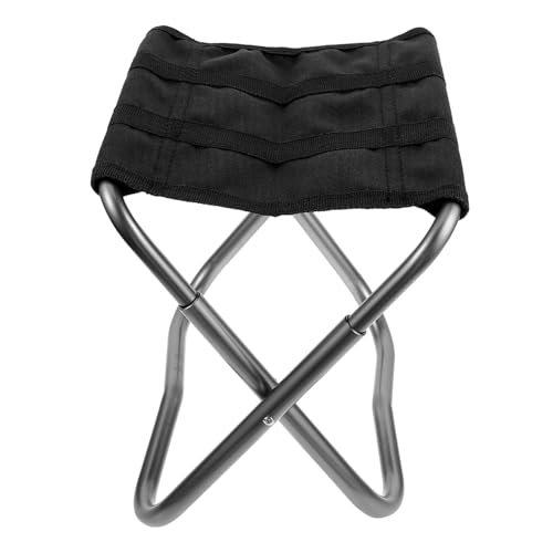 Happyyami Portable Folding Stool for Camping and Fishing Lightweight Collapsible Garden Chair Easy to Use Outdoor Bench for Travel and Sports Events for Adults